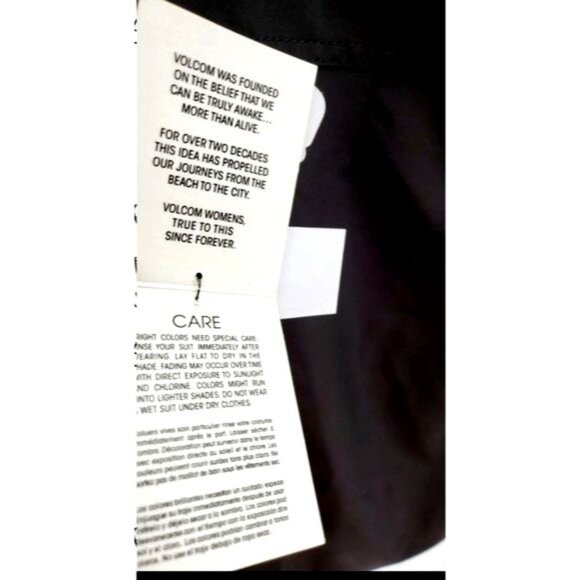 VOLCOM Boardshorts Swimwear Simply Solid 5" Swim Shorts Bottom Classic Black XS - Picture 12 of 13